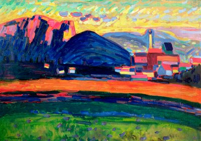 Murnau, 1907 de Wassily Kandinsky